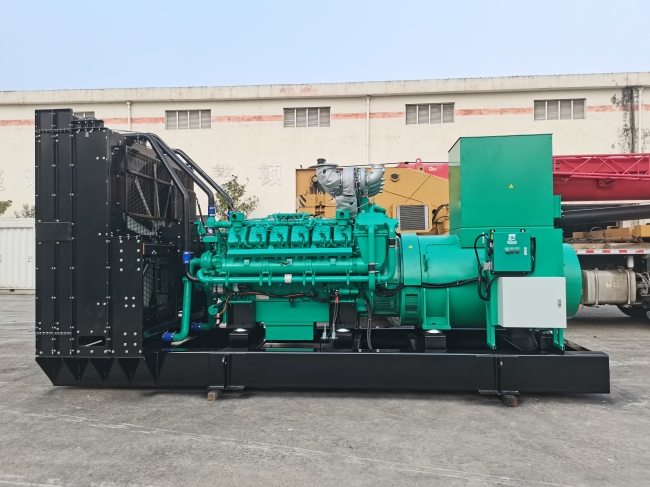 Factory Directly 4 units 2200KW 2750KVA Open Type Heavy Duty 3 Phase Industrial Diesel Generator Sets Googol Engine Stamford Alternator DSE Deep Sea Controller Diesel Genset 4 Parallel Cabinet 1 output cabinet