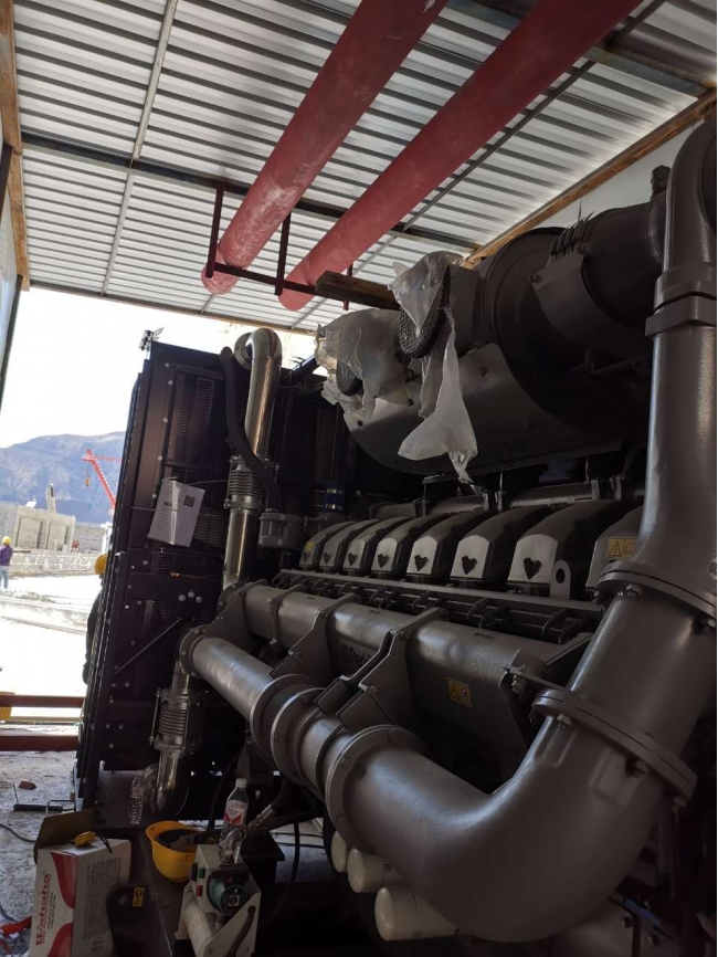 Perkins generator installed in Hydro Power Station